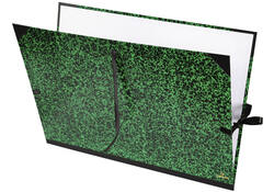 Tekenmap Canson 52x72cm kleur groen annonay sluiting met linten