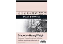 Blok Daler glad papier 220gr A5 25vel