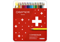 Kleurpotloden Caran d'Ache Swisscolor 18stuks ass