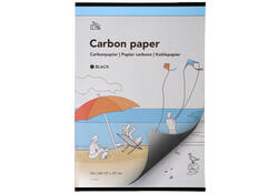 Carbonpapier Qbasic A4 21x31cm 10x zwart