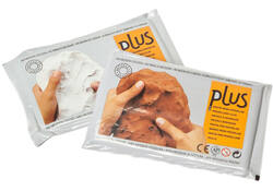 Klei Plus 500gr wit