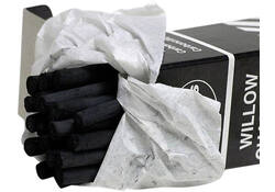 Houtskool Coates 5-6mm doos à 25 stuks