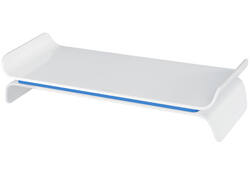 Monitorstandaard Leitz WOW Ergo verstelbaar blauw