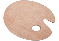 Palet Conda ovaal 30 x 40 cm 5mm berkenhout