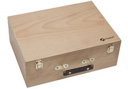 Pastelkist Conda 35 x 26.5 x 13 cm met 4 trays