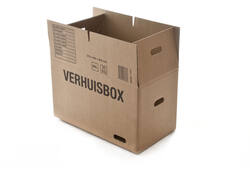 Verhuisdoos IEZZY 370x650x350 dubbelgolf bruin 7mm