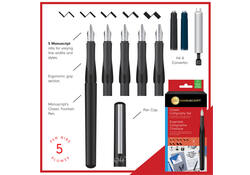 Kalligrafiepen Manuscript MC1185 classic 5-delig
