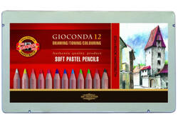 Pastelpotlood Koh-I-Noor gioconda 12 assorti