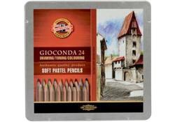 Pastelpotlood Koh-I-Noor gioconda 24 assorti