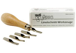 Linoset Abig 5 stuks + houder