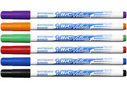 Viltstift Bic Velleda 1721 whiteboard rond fijn blauw