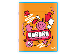 Schrift Aurora A5 lijn 200 pagina's 60gr