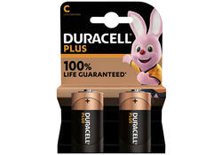 Batterij Duracell Plus 2xC
