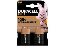 Batterij Duracell Plus 2x9Volt