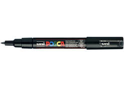 Verfstift Posca PC1MC extra fijn zwart