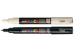 Verfstift Posca PC1MC extra fijn zwart