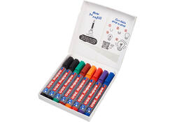 Viltstift edding 360 whiteboard rond 1.5-3mm assorti set à 8 stuks