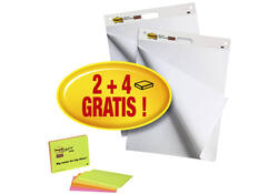 Meeting chart Post-it 559 63.5x76.2cm 2 blokken + 4 blokken Meeting notes gratis