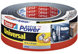 Duct tape tesa® extra Power Universal 50mx50mm grijs