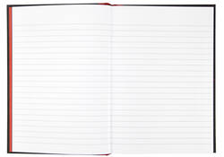Notitieboek Oxford Black n' Red A5 96vel lijn