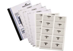 Badge Durable met combiklem 54x90mm set à 20stuks