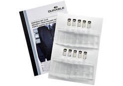 Veiligheidspashouder Durable Security met clip 54x85mm set à 10stuks