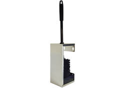 Toiletborstelhouder QuartzLine zilver P3400226