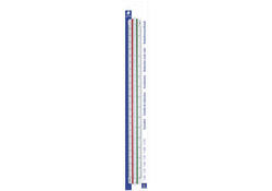 Schaalliniaal Staedtler 561 300mm plastic wit