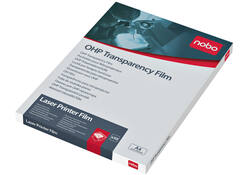 Overheadprojector transparanten Nobo voor laserprinters 50 stuks