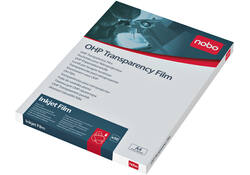 Overheadprojector transparanten Nobo voor inkjetprinters 50 stuks