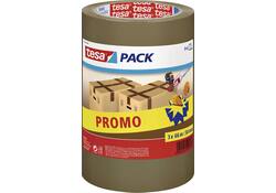 Verpakkingstape tesapack® 66mx50mm bruin promopack
