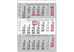 3-Maandkalender 2027 INNI Manager compact-formaat