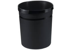 Papierbak Han Grip 18 liter rond zwart