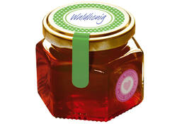 Etiket HERMA 15446 keuken new look rood