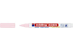Krijtstift edding 4085 by Securit rond 1-2mm pastel roze