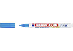 Krijtstift edding 4085 by Securit rond 1-2mm lichtblauw