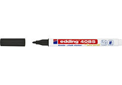 Krijtstift edding 4085 by Securit rond 1-2mm zwart