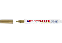 Krijtstift edding 4085 by Securit rond 1-2mm goud