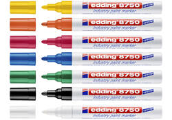 Lakmarker edding 8750 industrie oranje