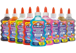Kinderlijm Elmer's glitter oranje