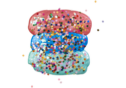 Kinderlijm Elmer's metallic roze