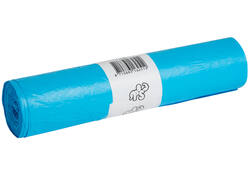 Afvalzak Powersterko HDPE T23 58x100cm 70L blauw