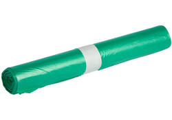 Afvalzak Powersterko HDPE T25 70x110cm 120L groen