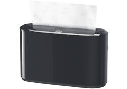 Handdoekdispenser Tork Xpress H2 Multifold Countertop Elevation zwart 552208