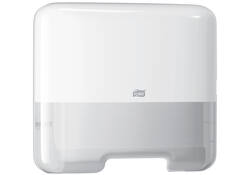 Handdoekdispenser Tork Mini H3 Elevation voor C- en Z-vouw handdoek wit 553100