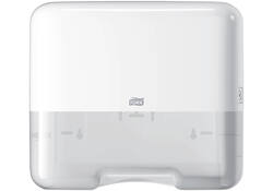 Handdoekdispenser Tork Mini H3 Elevation voor C- en Z-vouw handdoek wit 553100