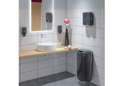 Toiletpapierdispenser Tork Mini Jumbo T2 Elevation zwart 555008