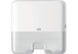Handdoekdispenser Tork H2 Elevation Xpress klein wit 552100