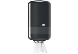 Poetspapierdispenser Tork Mini Centerfeed M1 Elevation zwart 558008