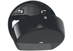 Toiletpapierdispenser Tork Mini Jumbo T2 Elevation zwart 555008